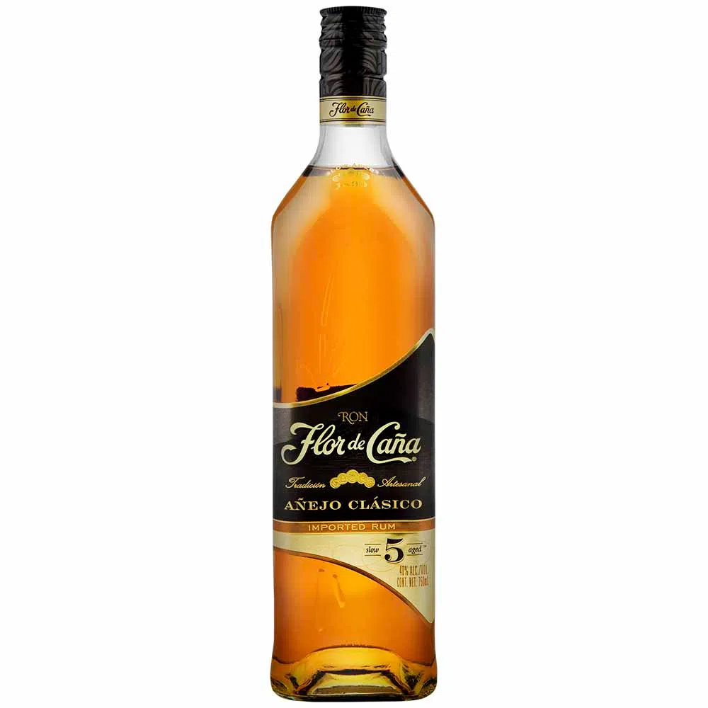 Flor de caña 5 años x 750 ml