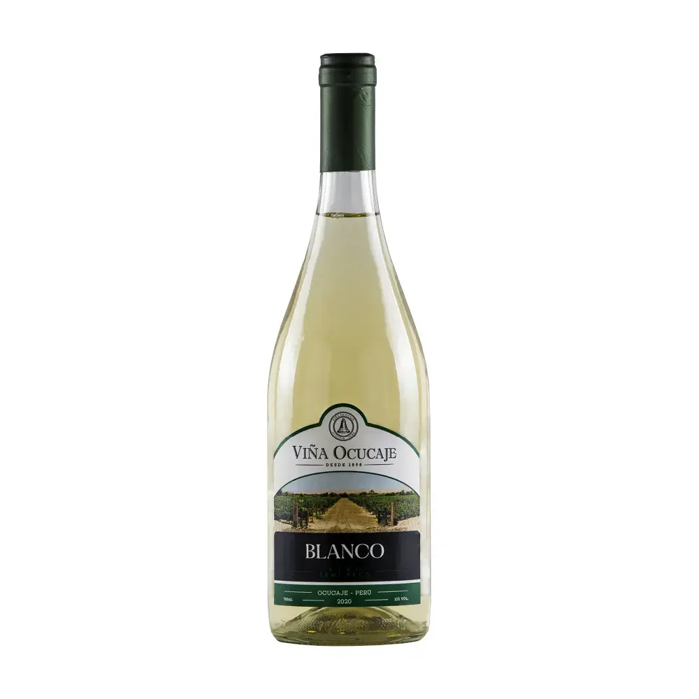 VINO OCUCAJE BLANCO SEMI SECO 750ML