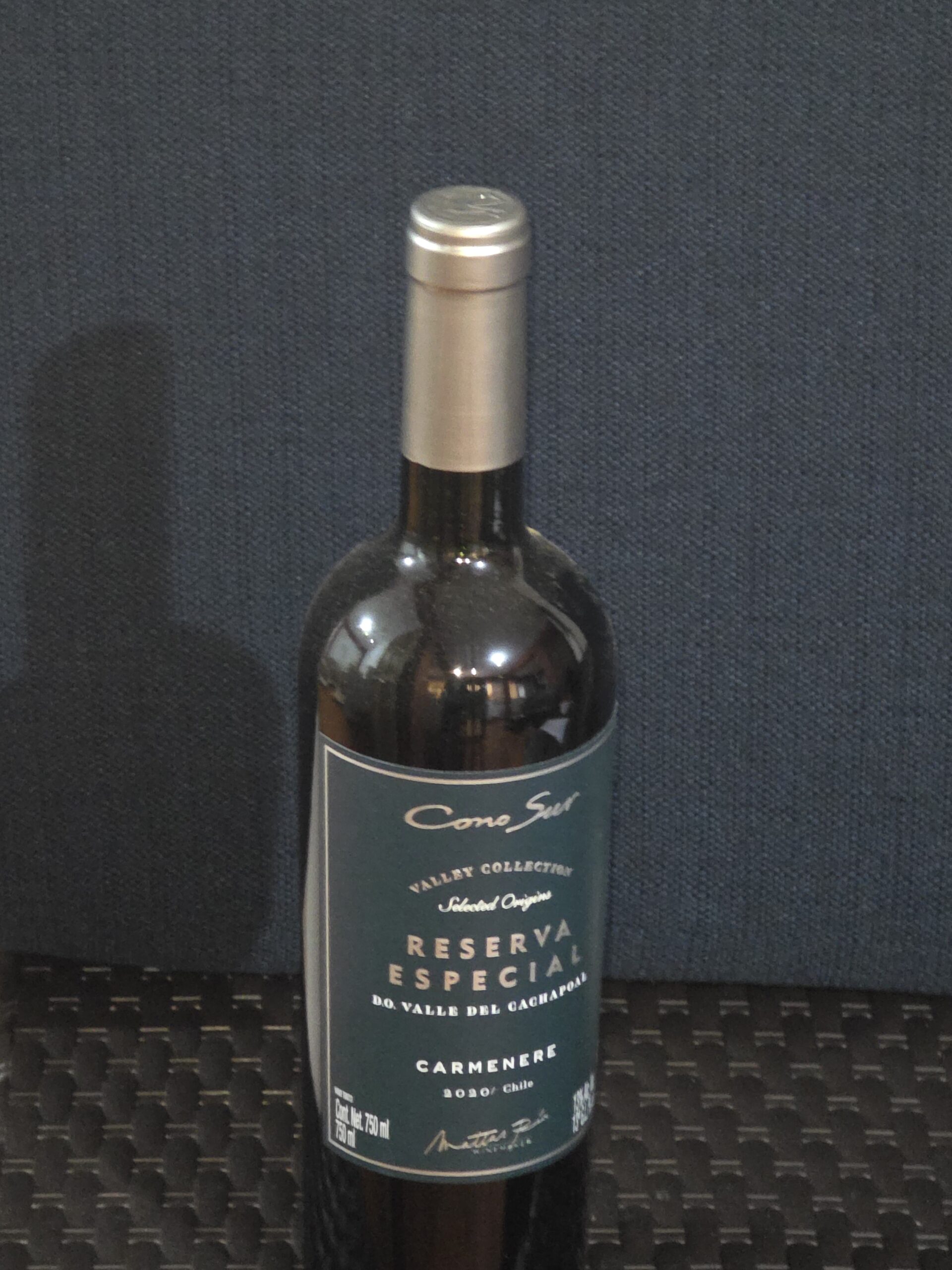 VINO CONO SUR RES.ESPECIAL CARMENERE X 750 ML