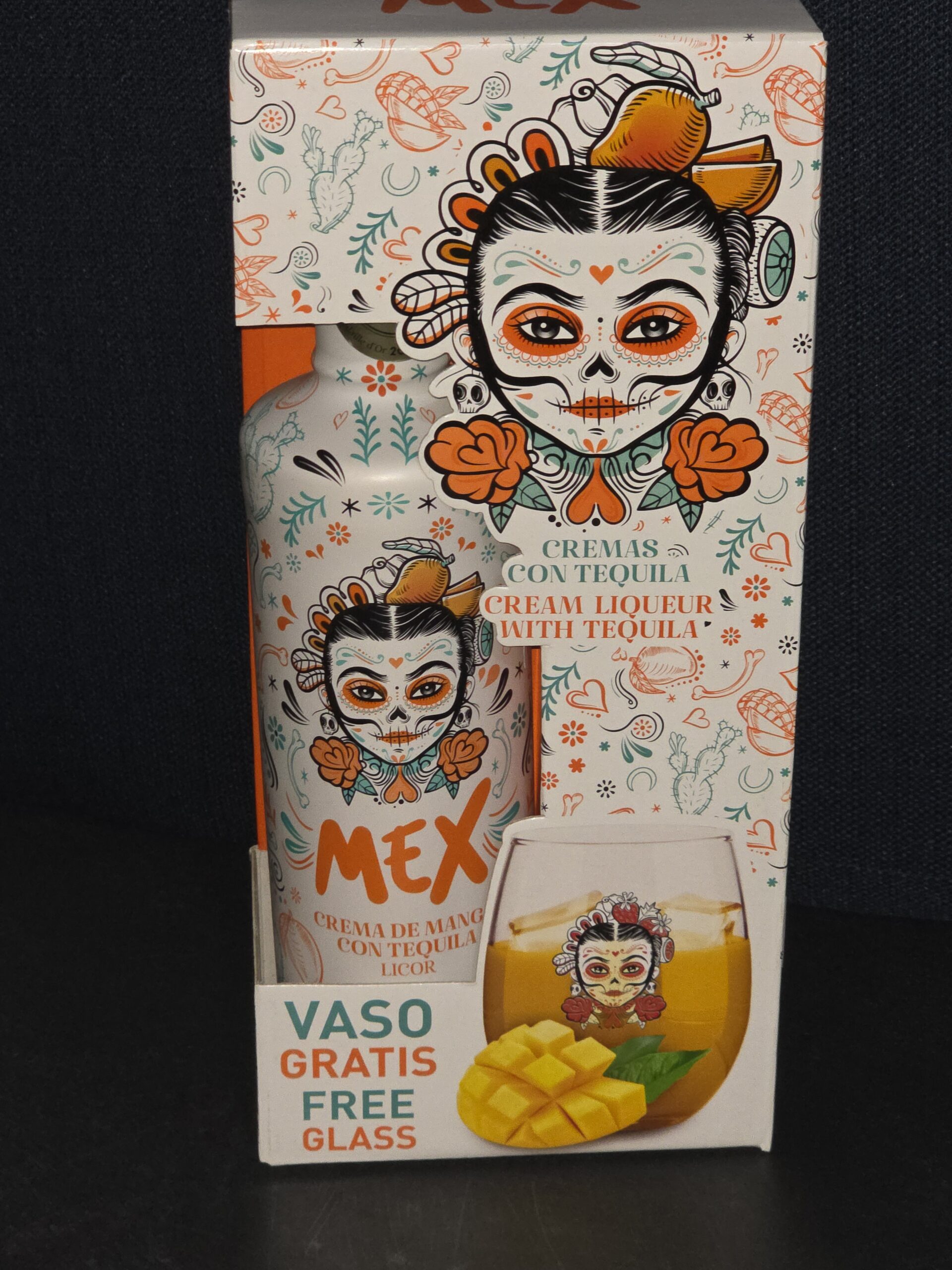 GLASS PACK MEX CREAM MANGO X 700 ML