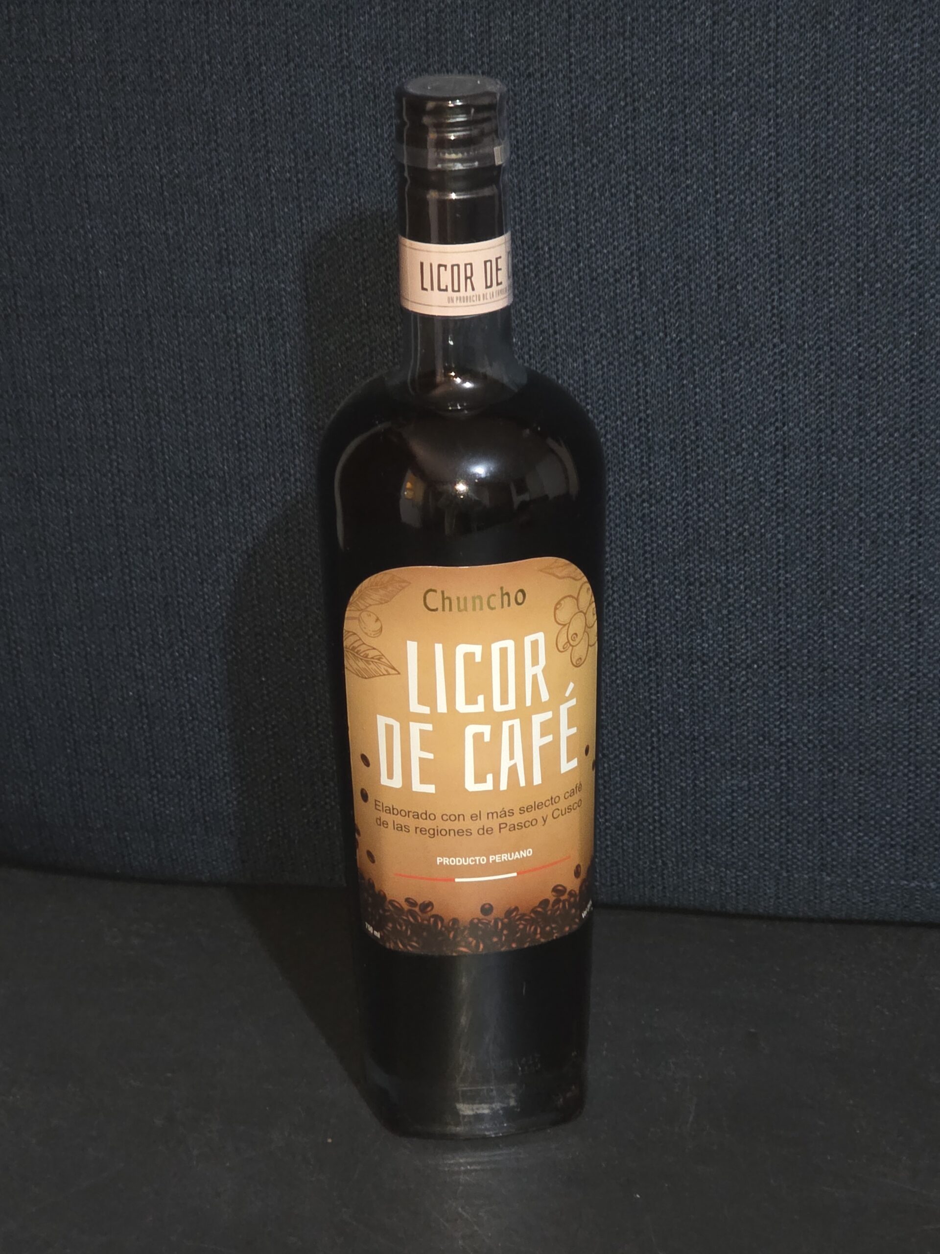 LICOR DE CAFE CHUNCHO X 750 ML