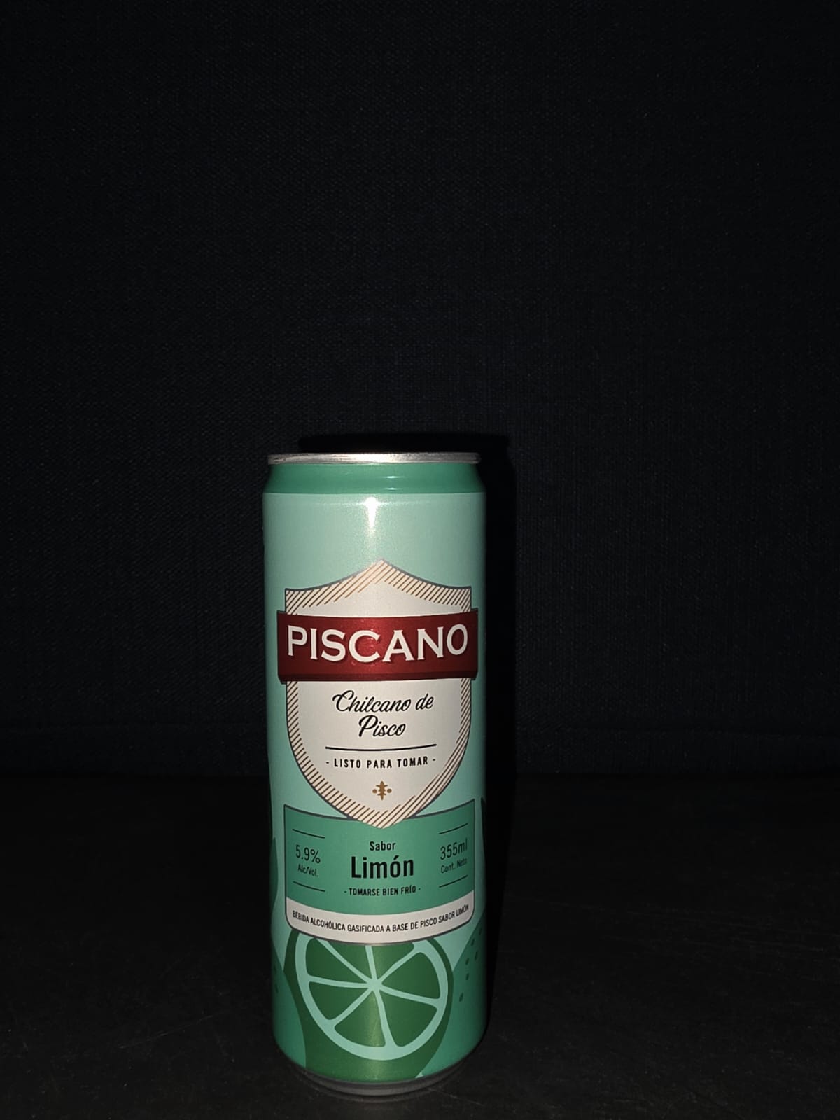 PISCANO LIMON LATA 355 ML