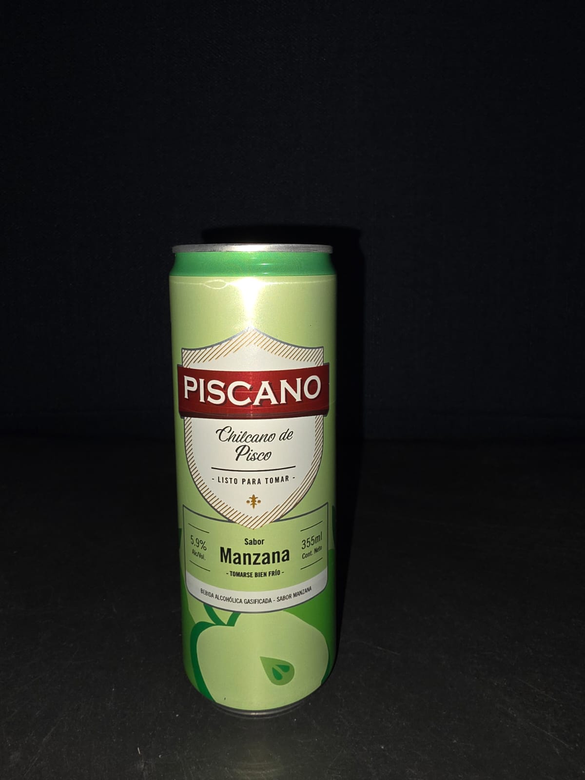 PISCANO MANZANA LATA 355 ML