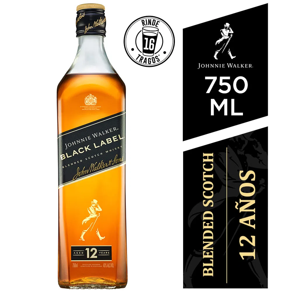 Black Label x 750 ml