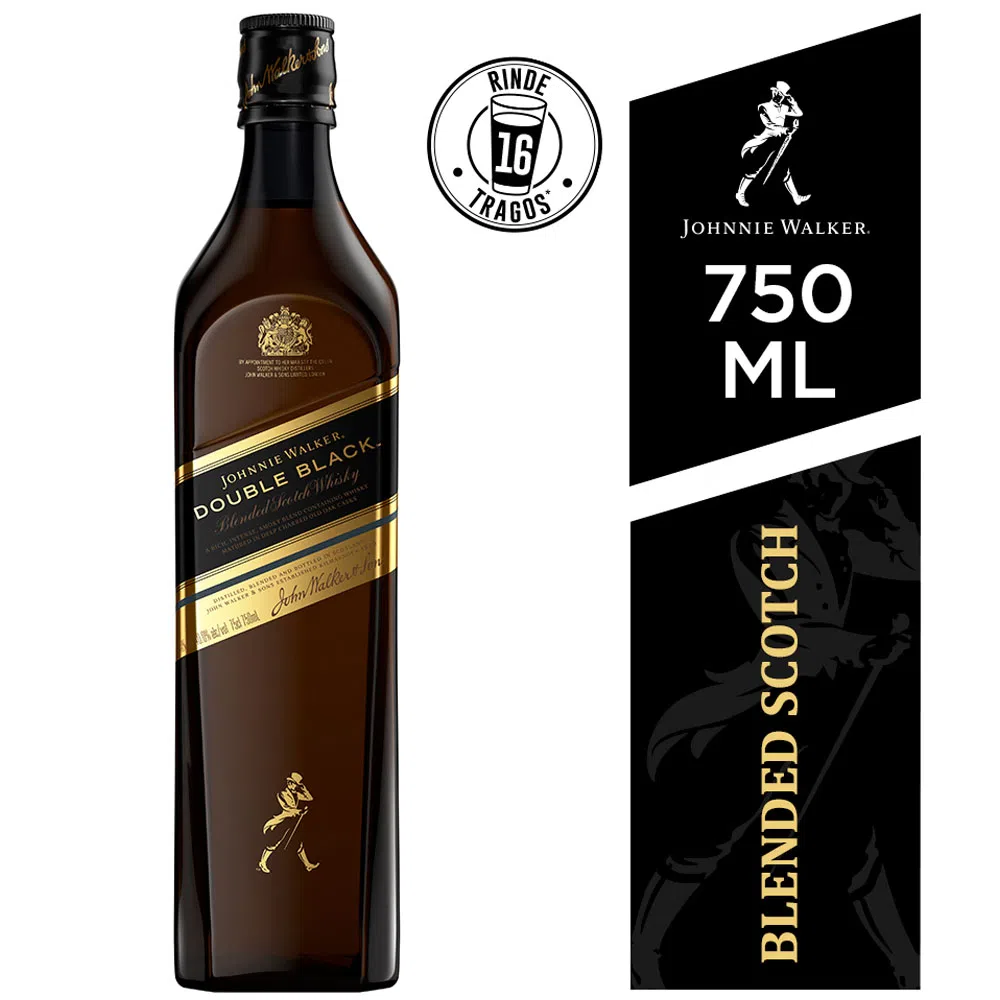 J.W Doble Black x 750 ml