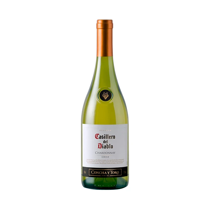 Vino Blanco CASILLERO DEL DIABLO Chardonnay Reserva Botella 750ml