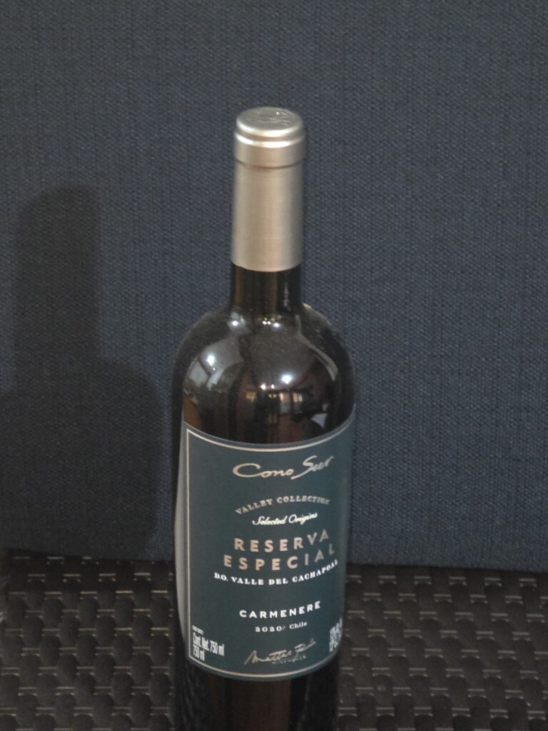 VINO CONO SUR RES.ESPECIAL CARMENERE X 750 ML