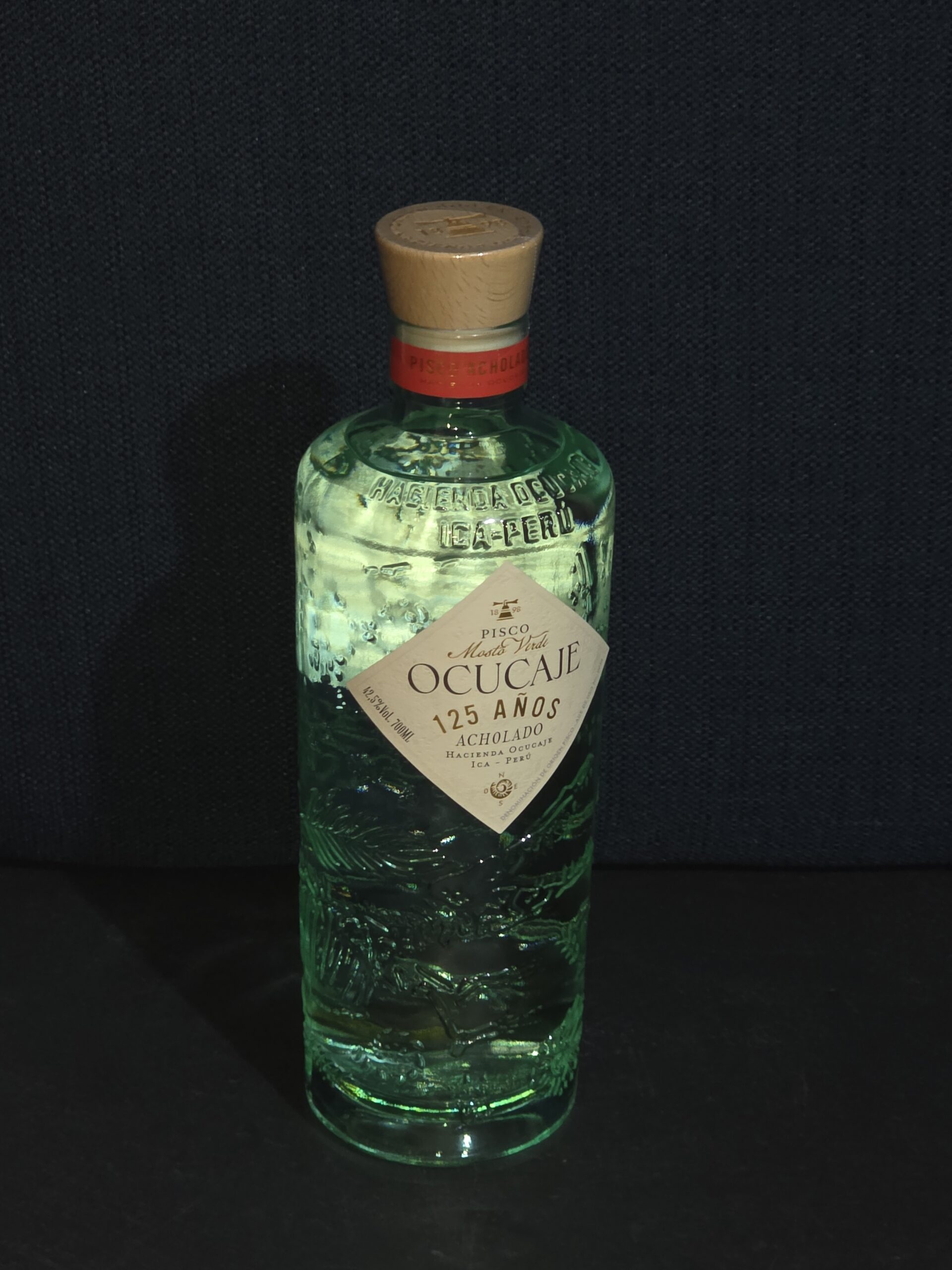 PISCO 125 AÑOS M.V ACHOLADO 700 ML