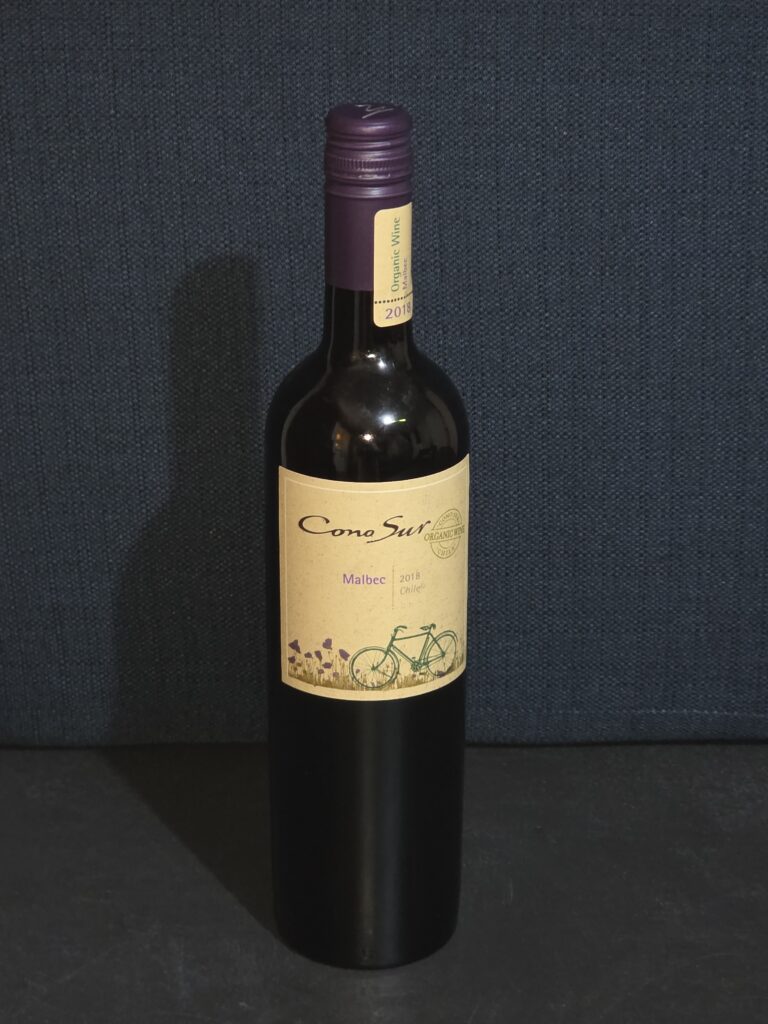 VINO CONO SUR ORGANICO MALBEC 2018 X 750 ML