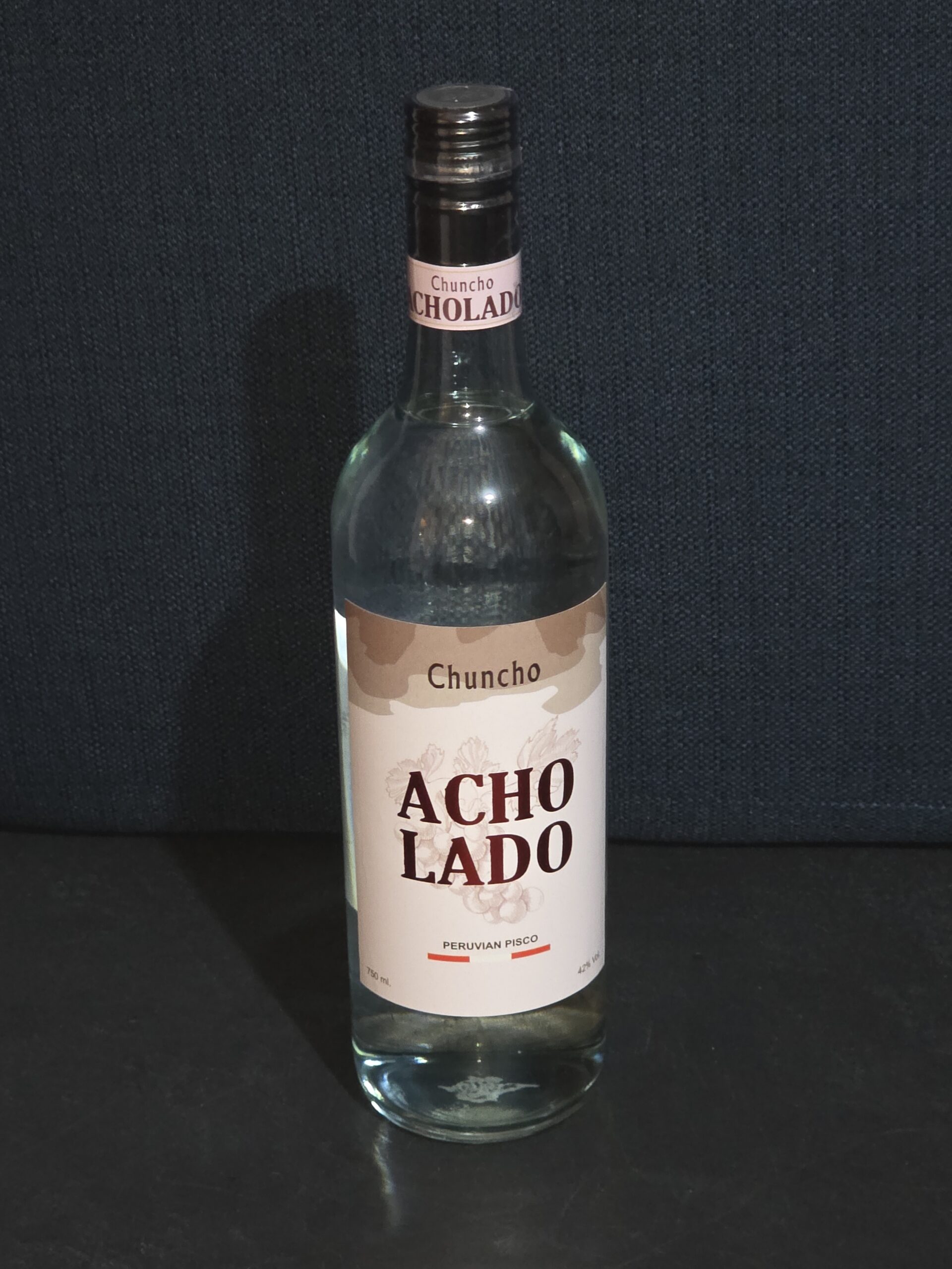 PISCO ACHOLADO CHUNCHO X 750 ML