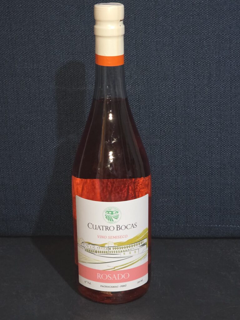 VINO ROSE CUATRO BOCAS  X 750 ML